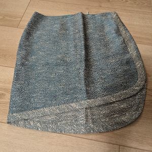 Elie Tahari Light Blue Asymmetrical Skirt